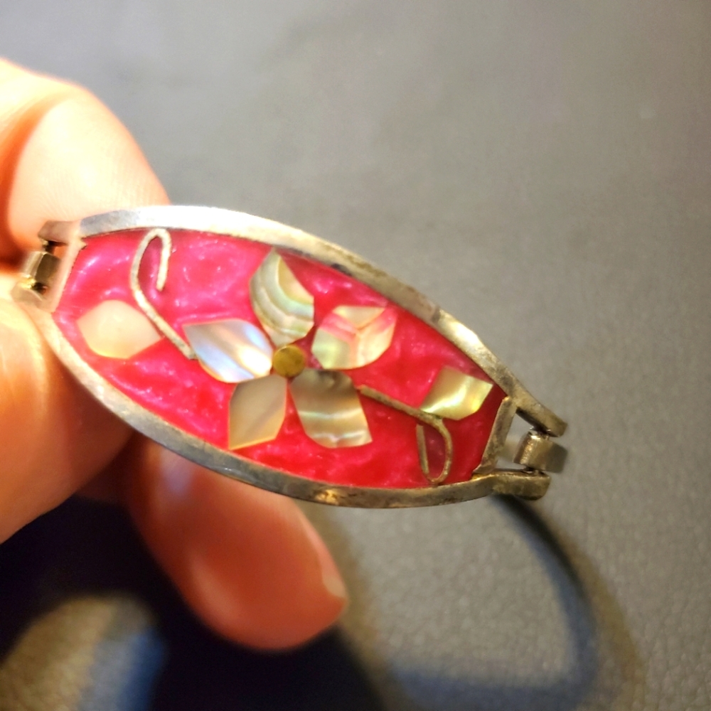 Girls Silver Mexico Bracelet